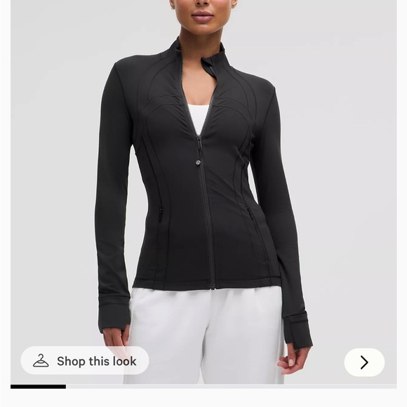 lululemon athletica Jackets & Blazers - Lululemon Black Zip-Up Performance Jacket